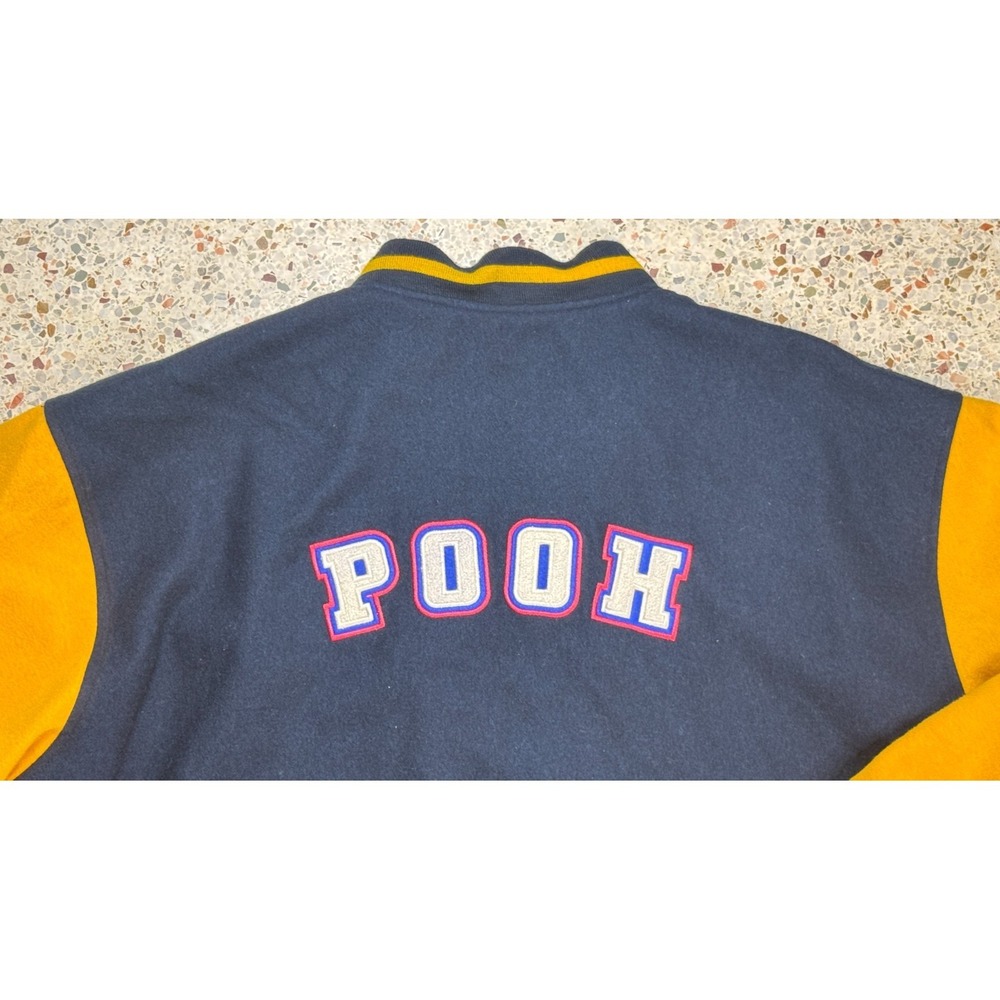 Disney Vtg Embroidered 100 Acre Wood Winnie The Pooh Bomber Jacket Size XXL - Picture 9 of 11